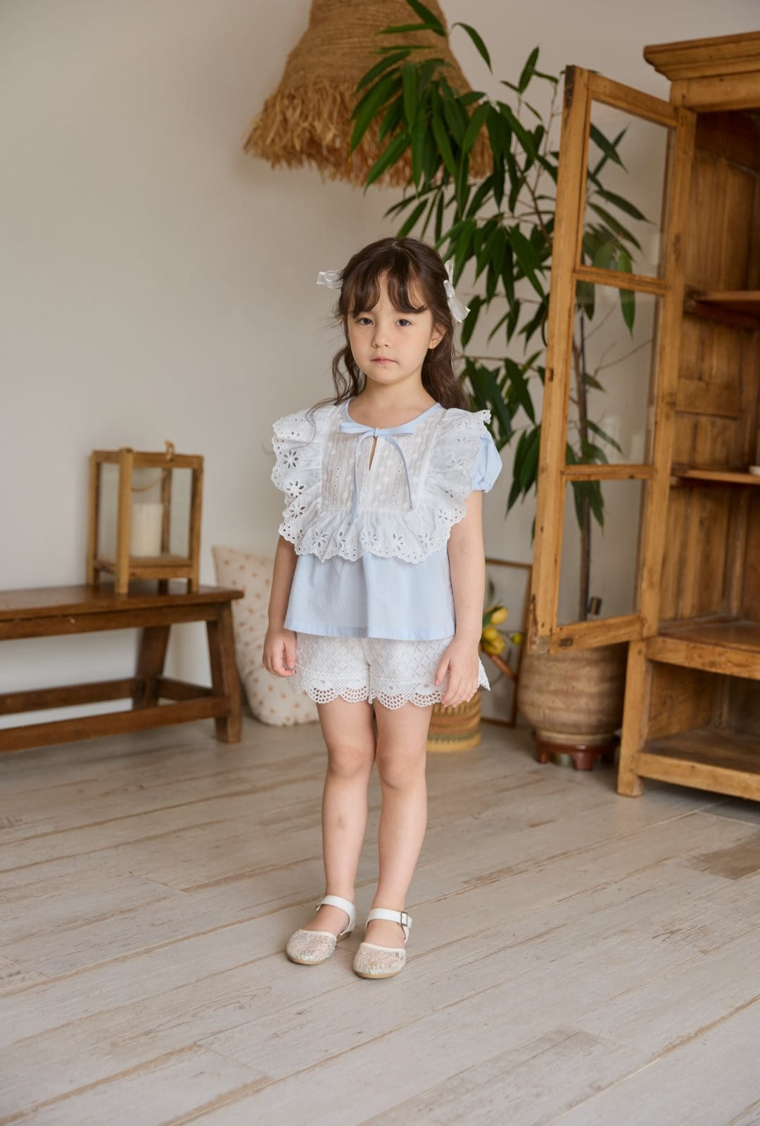 Coco Rabbit - Korean Children Fashion - #stylishchildhood - Puff Blouse - 8