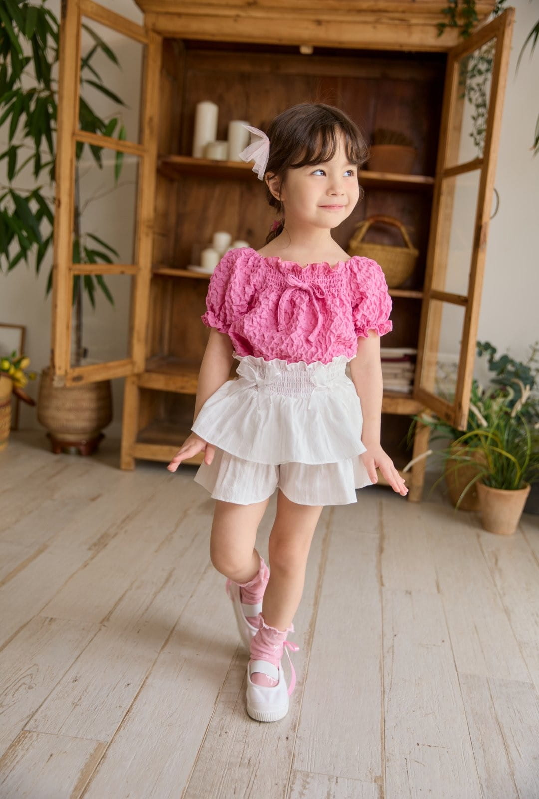 Coco Rabbit - Korean Children Fashion - #todddlerfashion - Cherry Blouse - 5