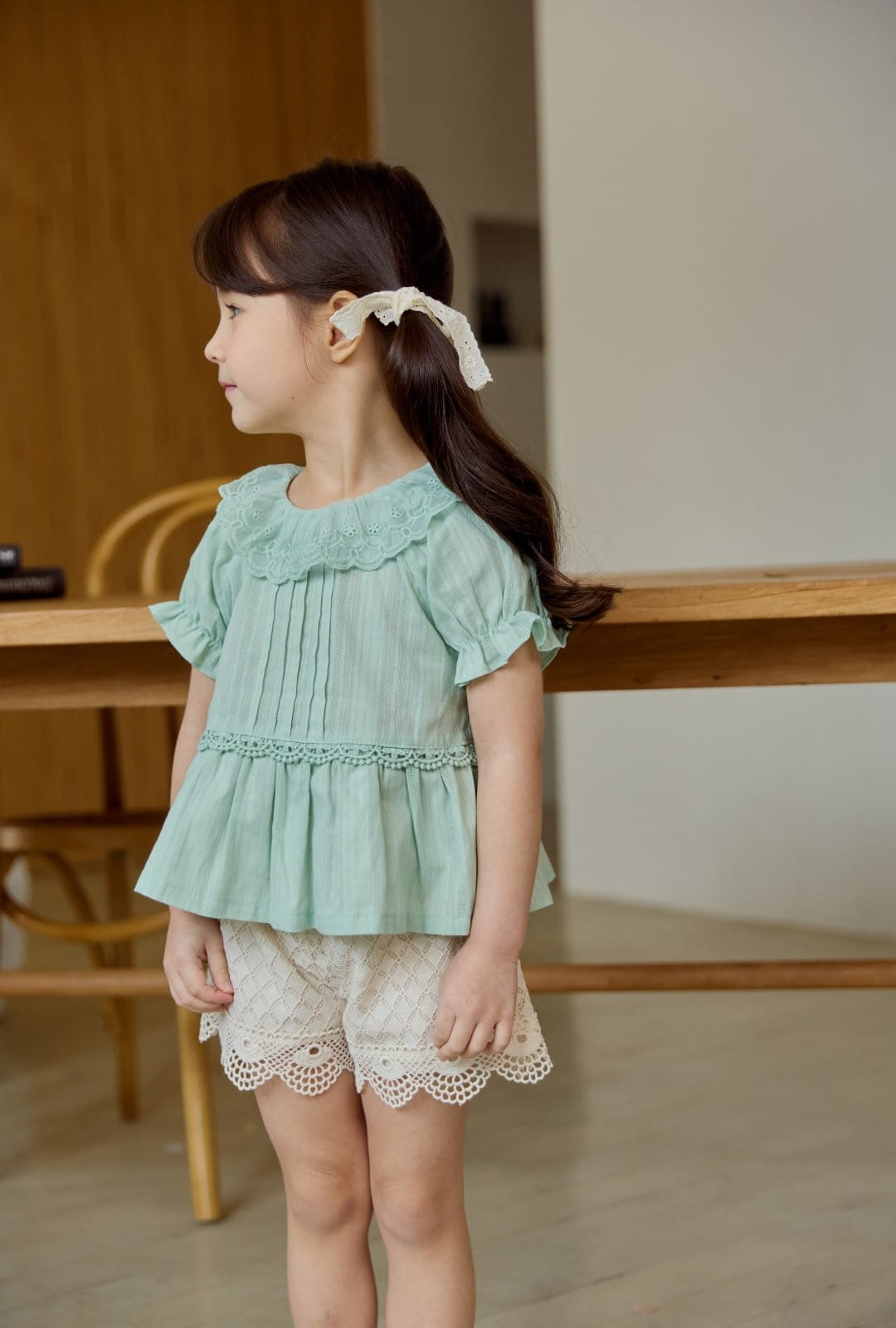 Coco Rabbit - Korean Children Fashion - #toddlerclothing - Pintuck Blouse - 9
