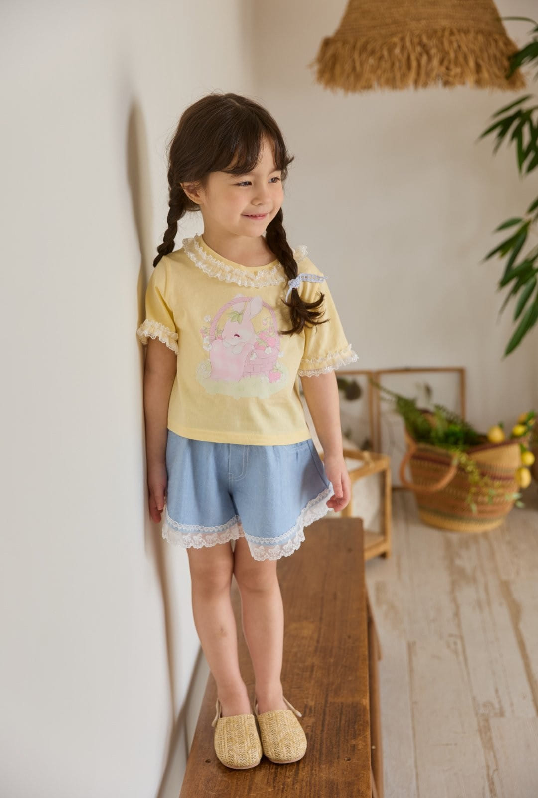 Coco Rabbit - Korean Children Fashion - #toddlerclothing - Berry Bunny Tee - 3