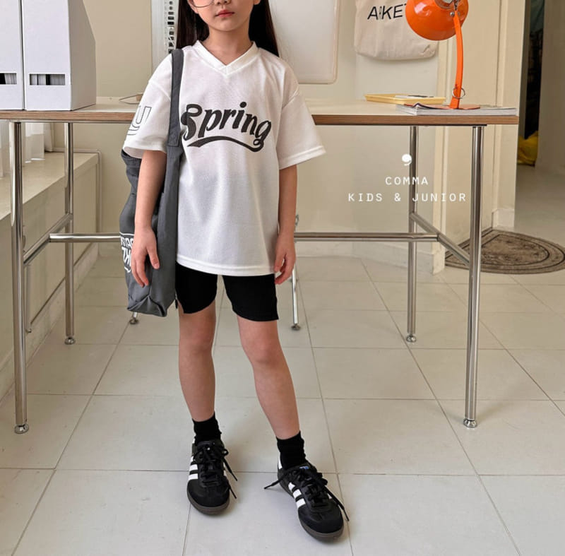 Comma - Korean Children Fashion - #Kfashion4kids - Mesh Boxy Tee - 2