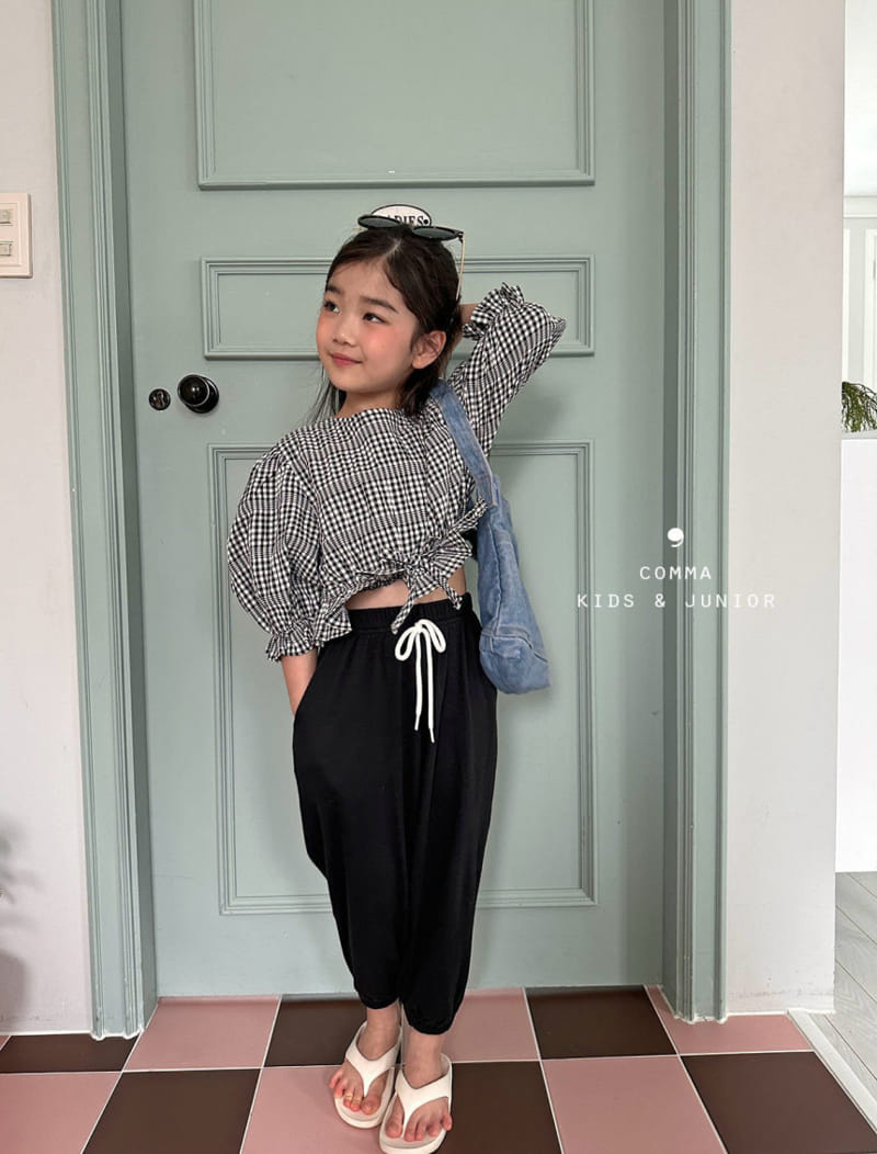 Comma - Korean Children Fashion - #Kfashion4kids - Check Blouse - 9