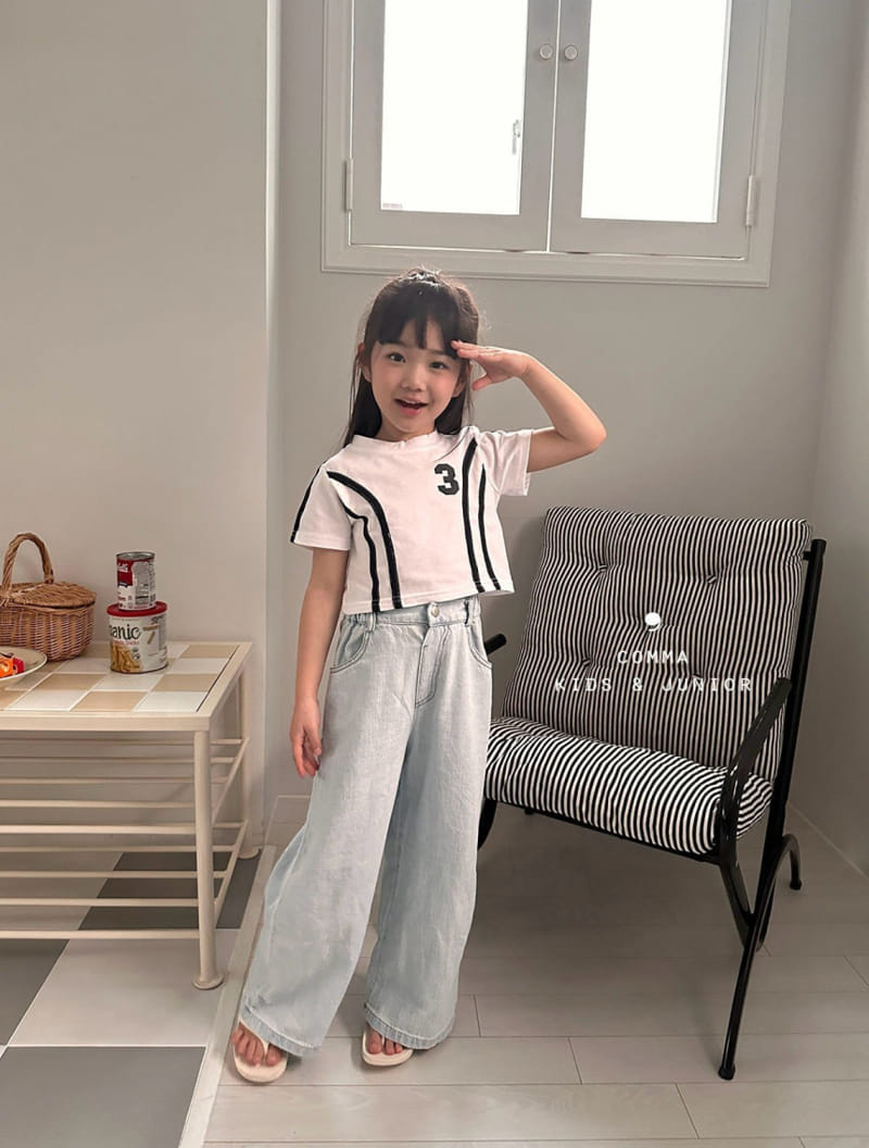 Comma - Korean Children Fashion - #Kfashion4kids - L Denim Pants - 7