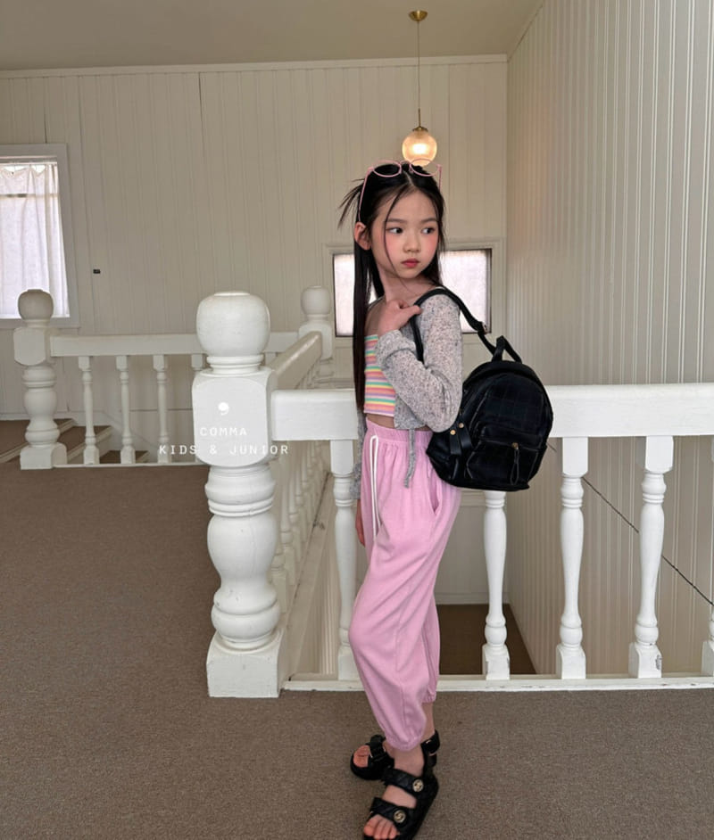 Comma - Korean Children Fashion - #childofig - Rib Tube Top  - 3