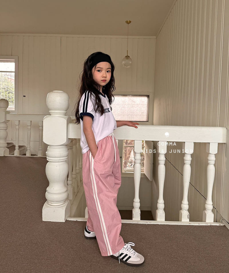 Comma - Korean Children Fashion - #childofig - Crunch Two Line Pants - 10