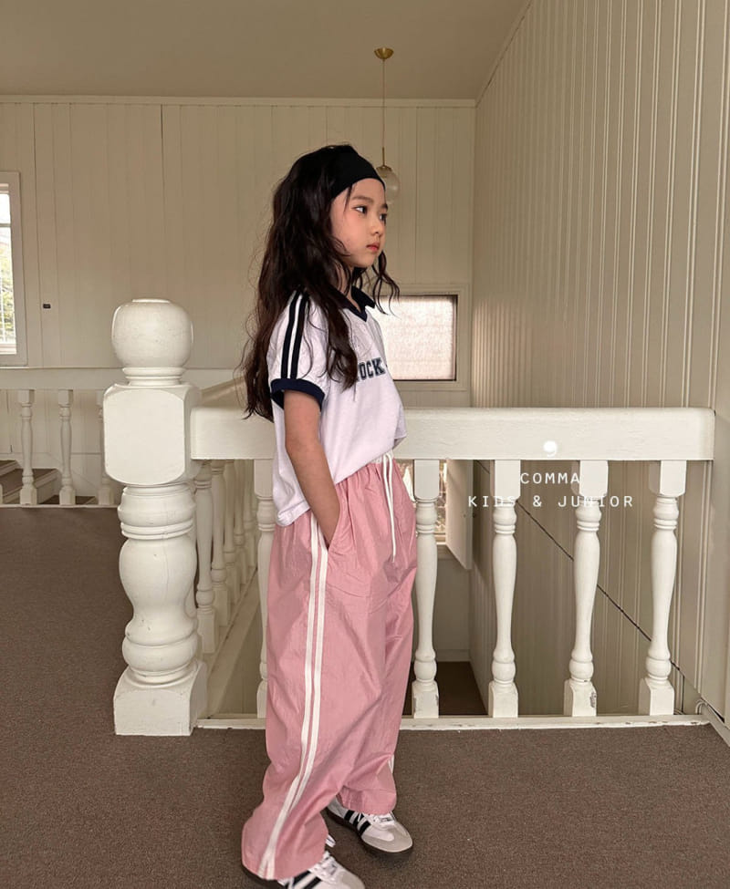 Comma - Korean Children Fashion - #childofig - Crunch Two Line Pants - 11
