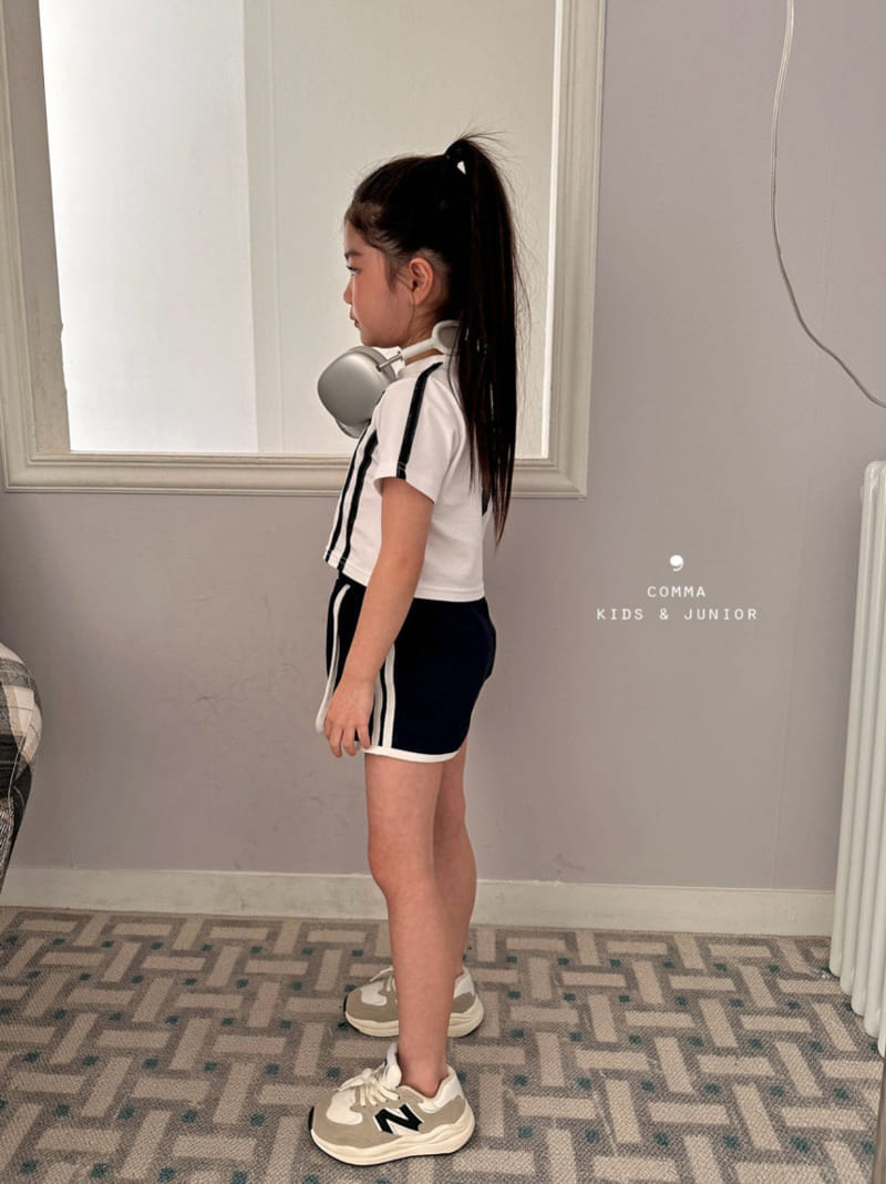 Comma - Korean Children Fashion - #childofig - Two Line Wrap Shorts - 9