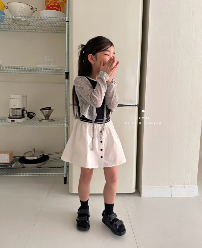 Comma - Korean Children Fashion - #childofig - Linen Summer Cardigan - 3