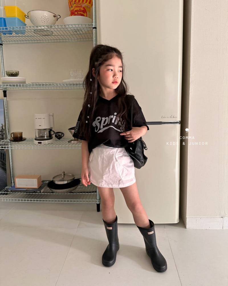 Comma - Korean Children Fashion - #childofig - Mesh Boxy Tee - 8