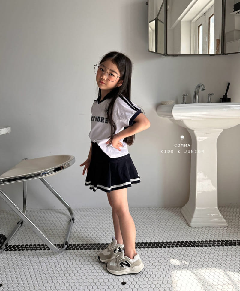 Comma - Korean Children Fashion - #childofig - Tennies Skirt - 3