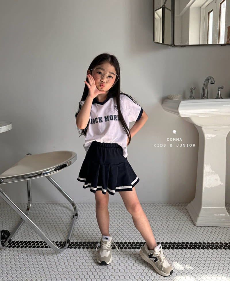 Comma - Korean Children Fashion - #childofig - Tennies Skirt - 4