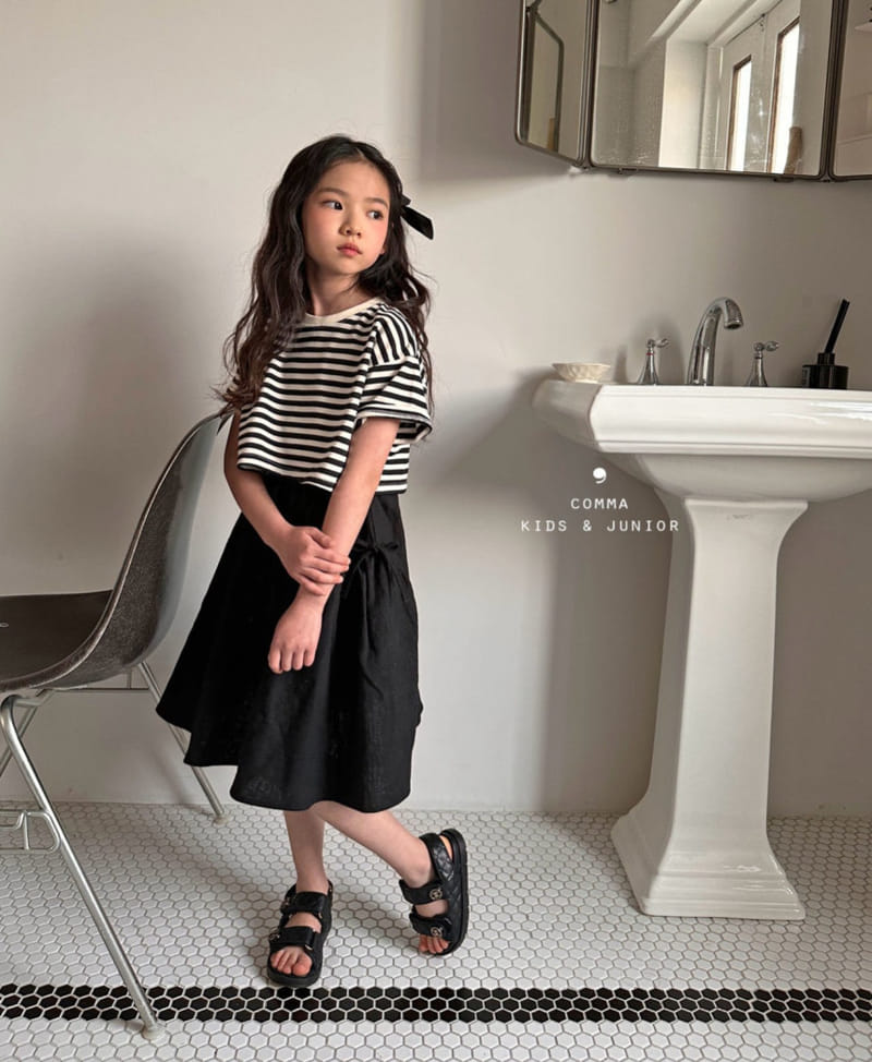 Comma - Korean Children Fashion - #childofig - ST Crop Tee - 11