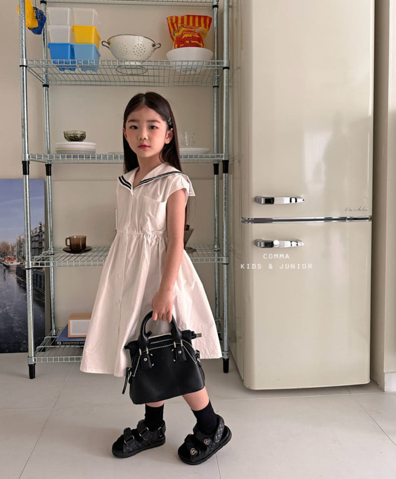 Comma - Korean Children Fashion - #childrensboutique - Marine One-Piece - 6