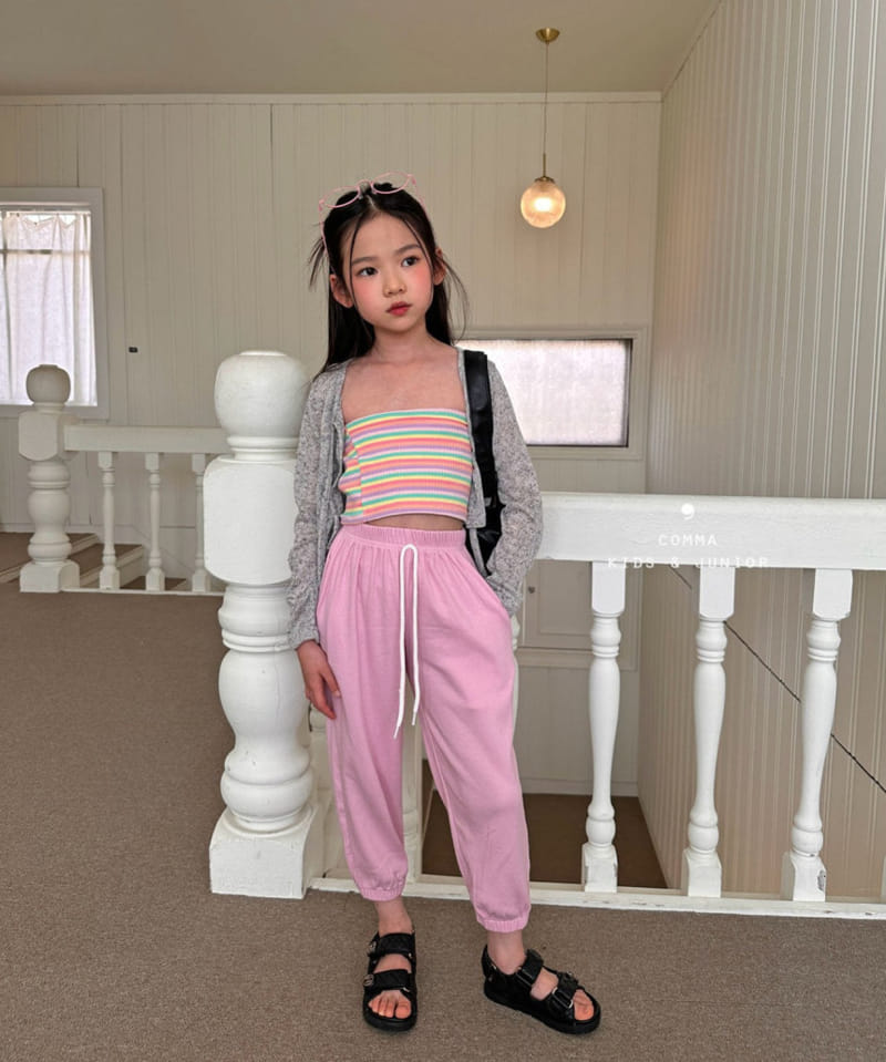 Comma - Korean Children Fashion - #childofig - Rib Tube Top  - 4