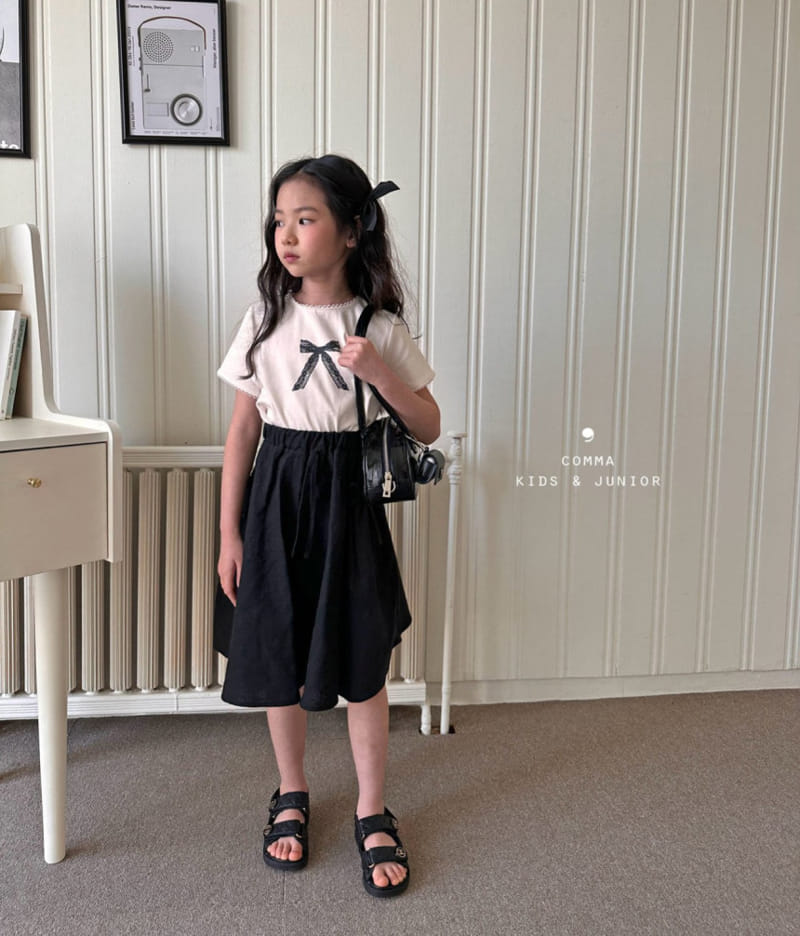 Comma - Korean Children Fashion - #childrensboutique - Lace Tee - 2