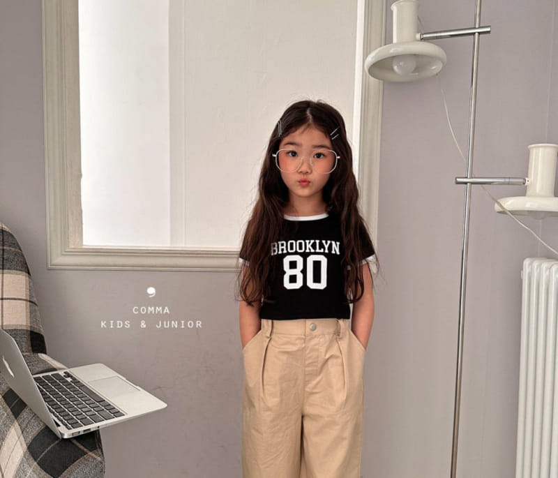 Comma - Korean Children Fashion - #childrensboutique - Brook Crop Tee - 2