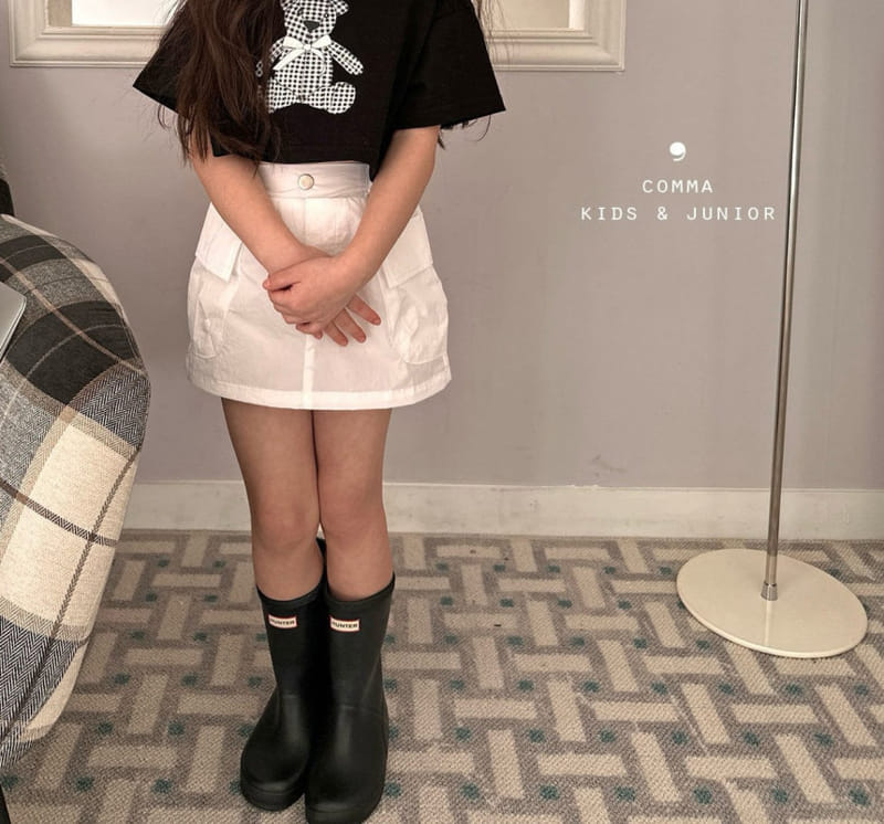 Comma - Korean Children Fashion - #childrensboutique - Crunch Cargo Skirt - 2