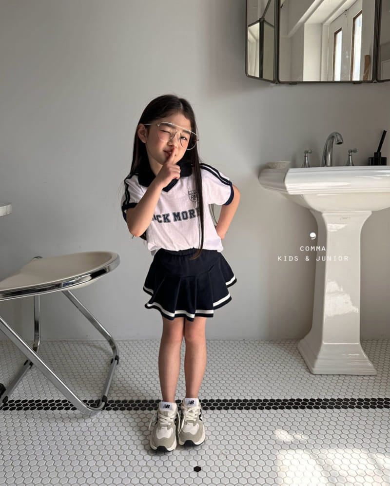 Comma - Korean Children Fashion - #childrensboutique - Tennies Skirt - 5