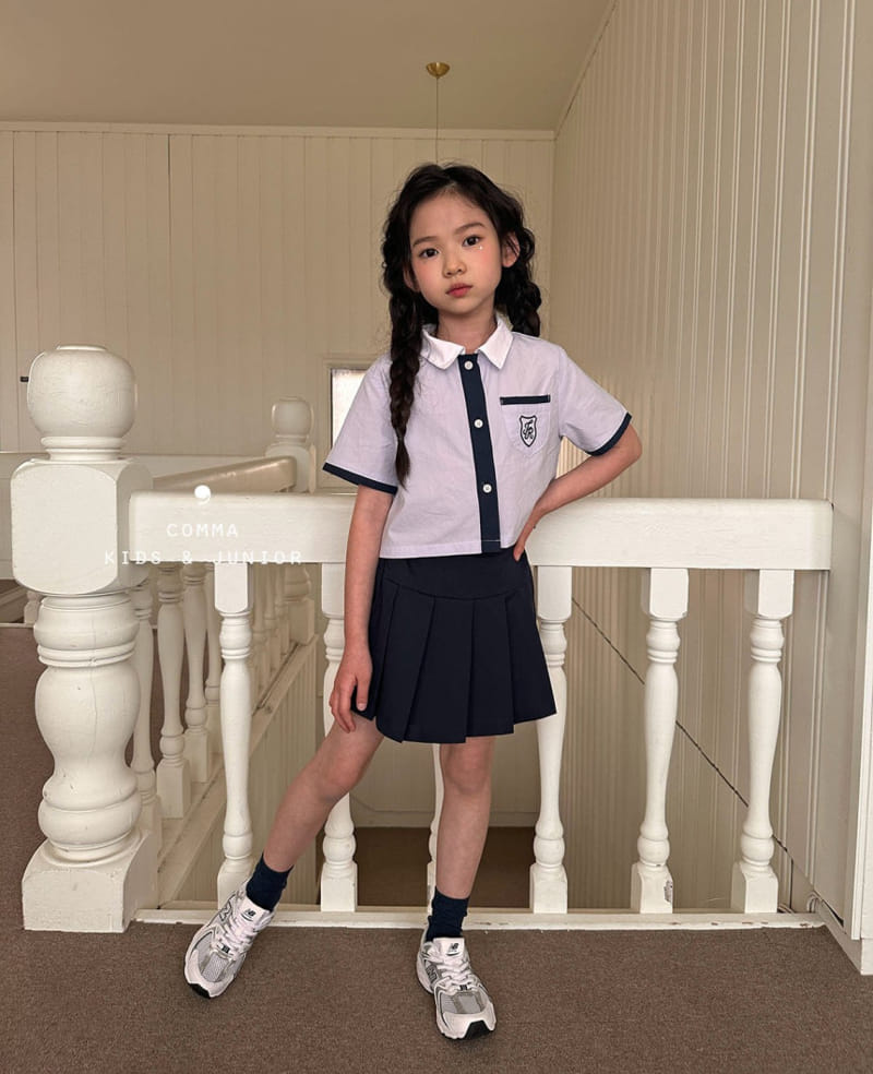 Comma - Korean Children Fashion - #childofig - Embroidery Shirt - 4