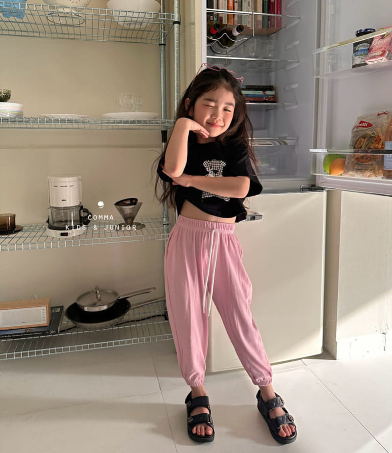 Comma - Korean Children Fashion - #childrensboutique - Check Bear Tee - 11