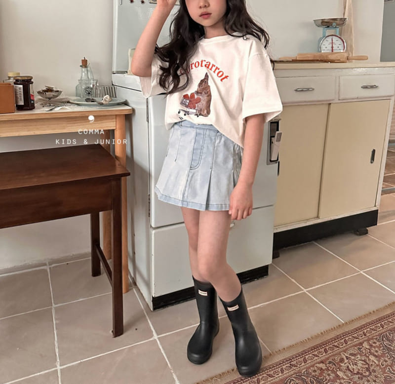 Comma - Korean Children Fashion - #designkidswear - Carrot Jensa Tee - 2