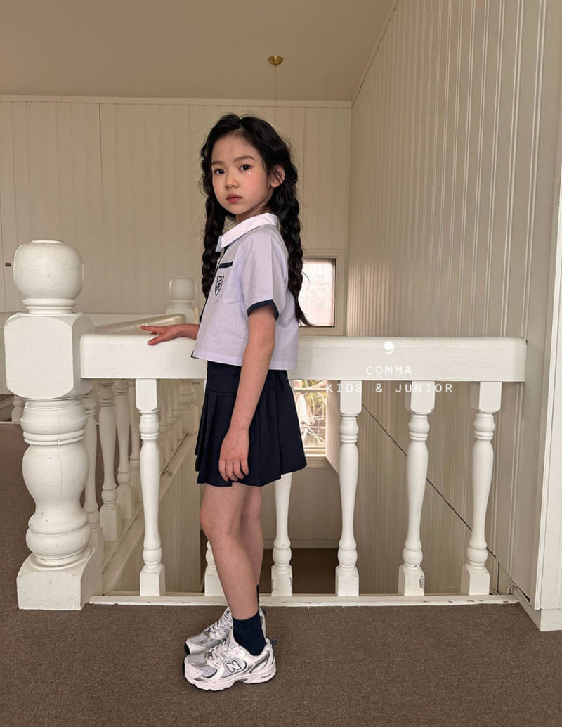 Comma - Korean Children Fashion - #designkidswear - Embroidery Shirt - 5
