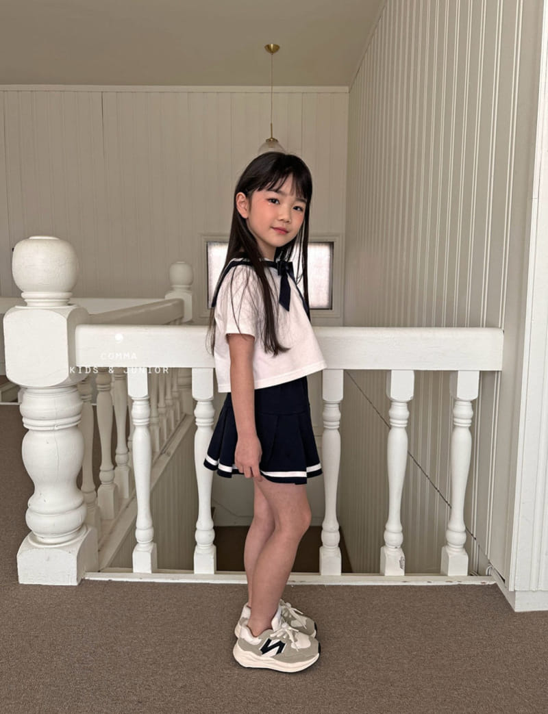 Comma - Korean Children Fashion - #discoveringself - Sera Short Sleeve Tee - 7