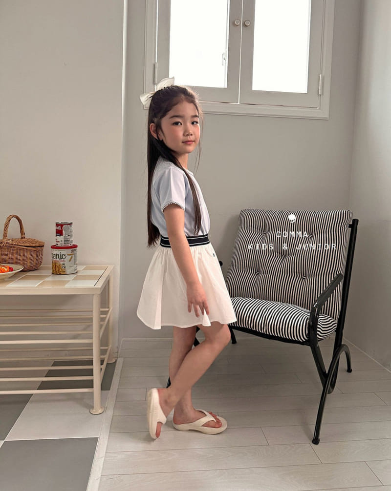 Comma - Korean Children Fashion - #designkidswear - Lace Tee - 4