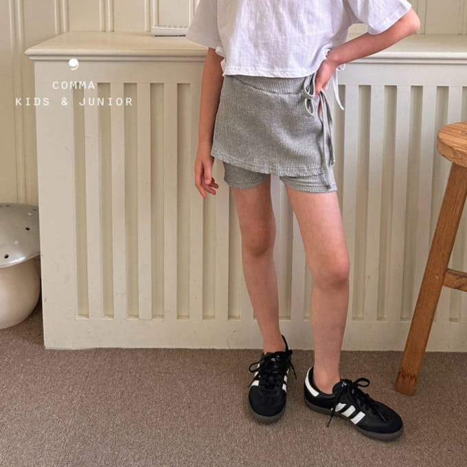 Comma - Korean Children Fashion - #discoveringself - Short Skirt Leggings