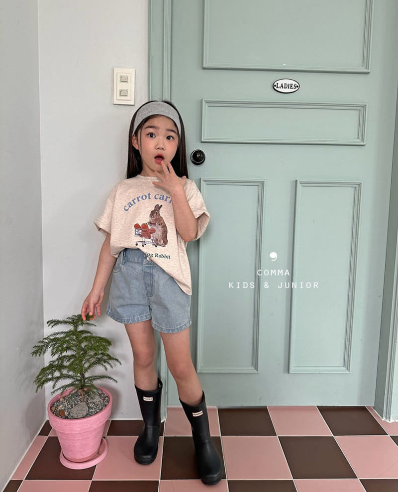 Comma - Korean Children Fashion - #discoveringself - Carrot Jensa Tee - 3