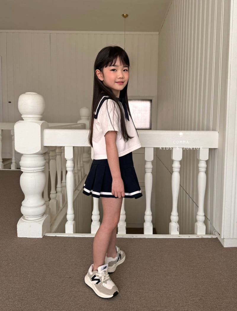 Comma - Korean Children Fashion - #fashionkids - Sera Short Sleeve Tee - 8