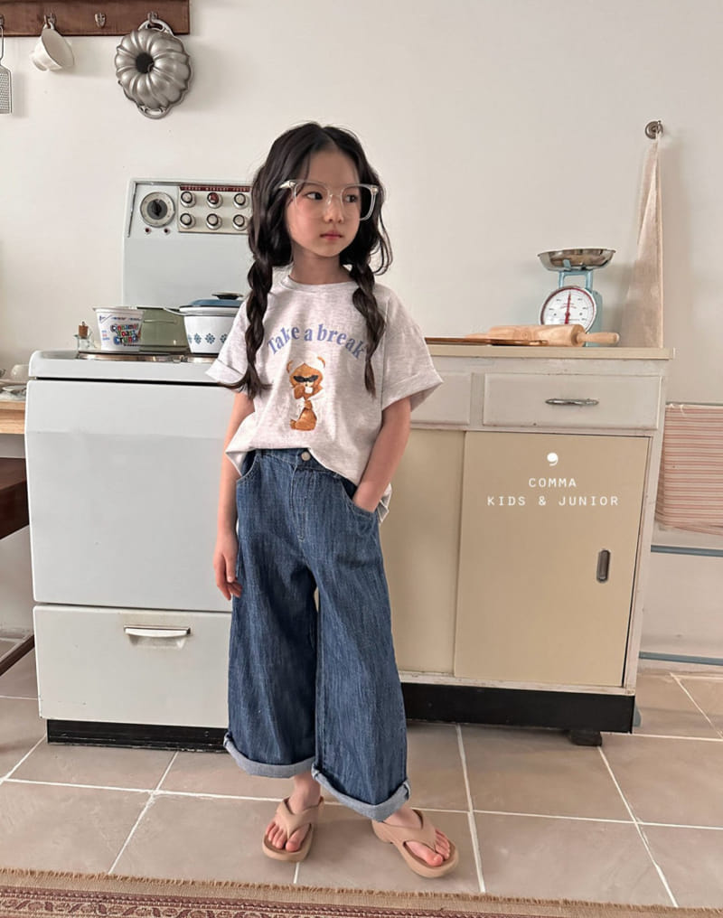 Comma - Korean Children Fashion - #fashionkids - Jensa Bear Tee - 3