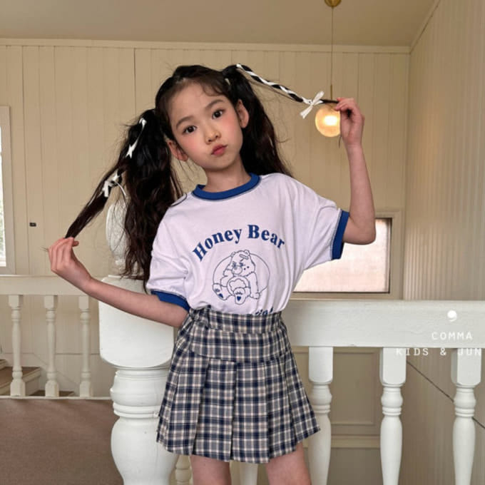 Comma - Korean Children Fashion - #fashionkids - Honey Bear Tee