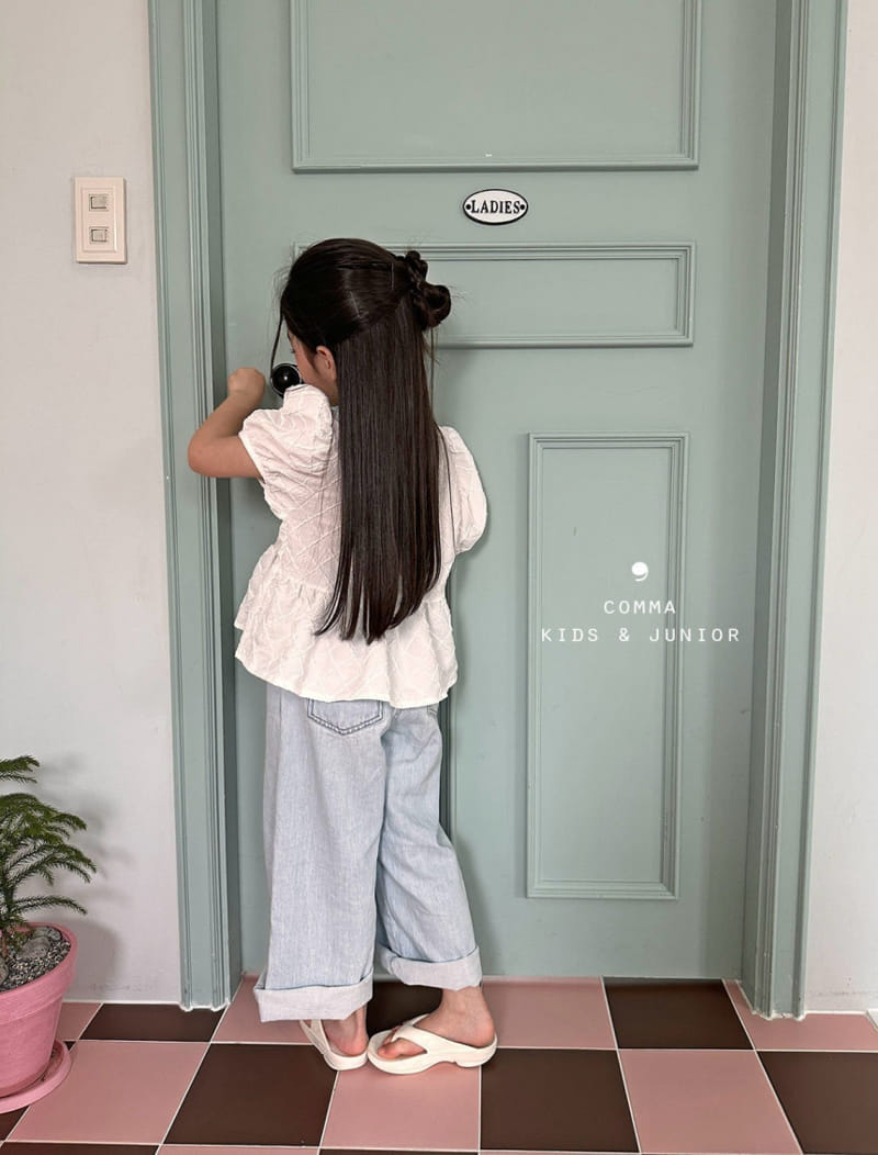 Comma - Korean Children Fashion - #fashionkids - L Denim Pants - 3