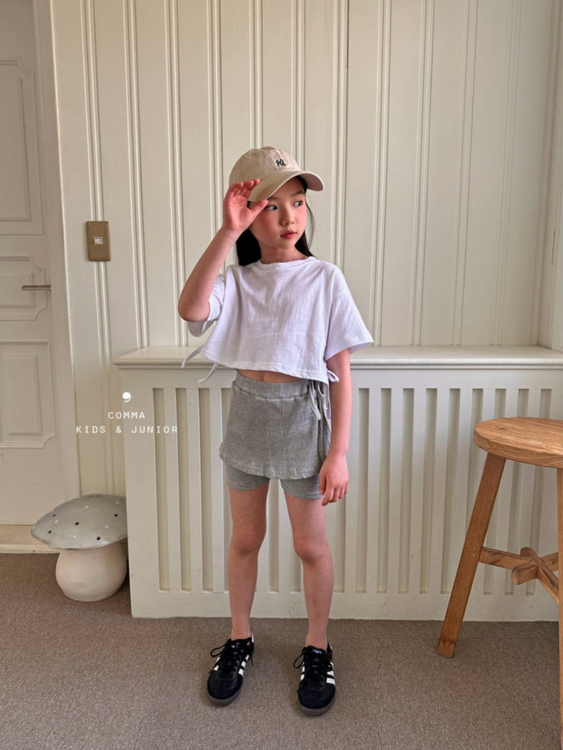 Comma - Korean Children Fashion - #kidsshorts - Short Skirt Leggings - 3