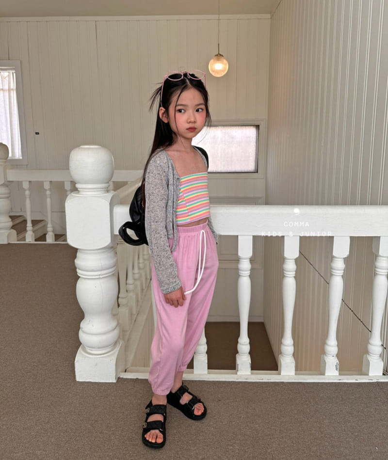 Comma - Korean Children Fashion - #kidsshorts - Linen Summer Cardigan - 9