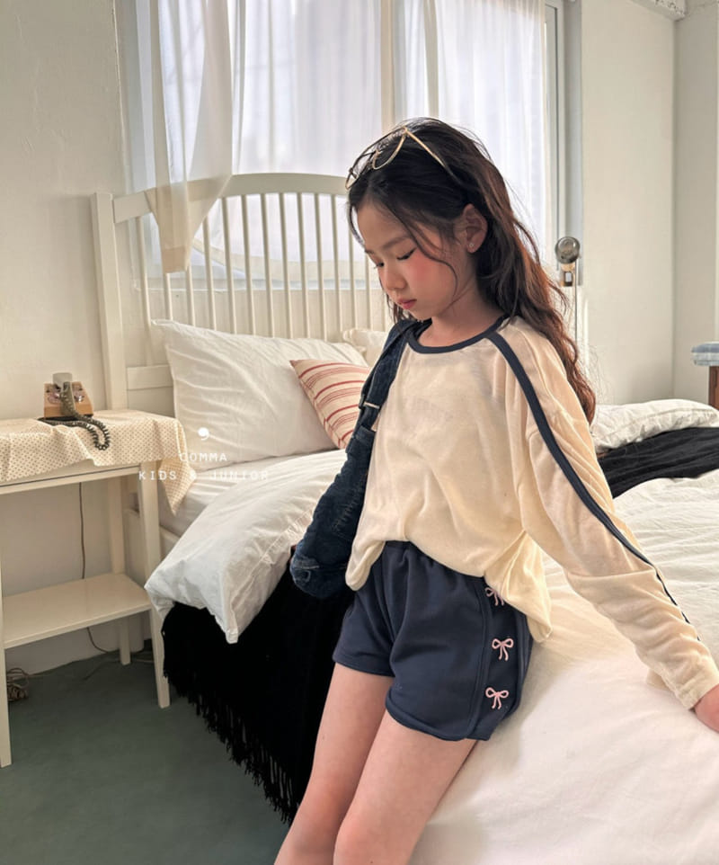 Comma - Korean Children Fashion - #kidsshorts - Ribbon Shorts - 3