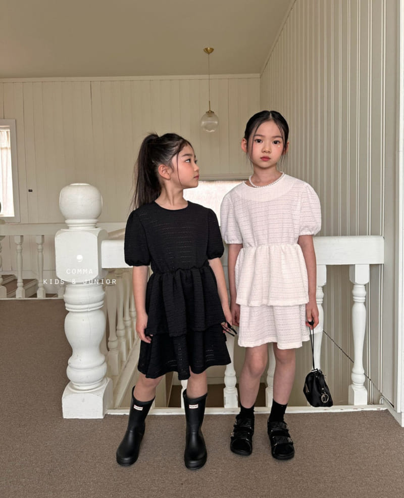 Comma - Korean Children Fashion - #kidsshorts - Punching One-Piece - 5