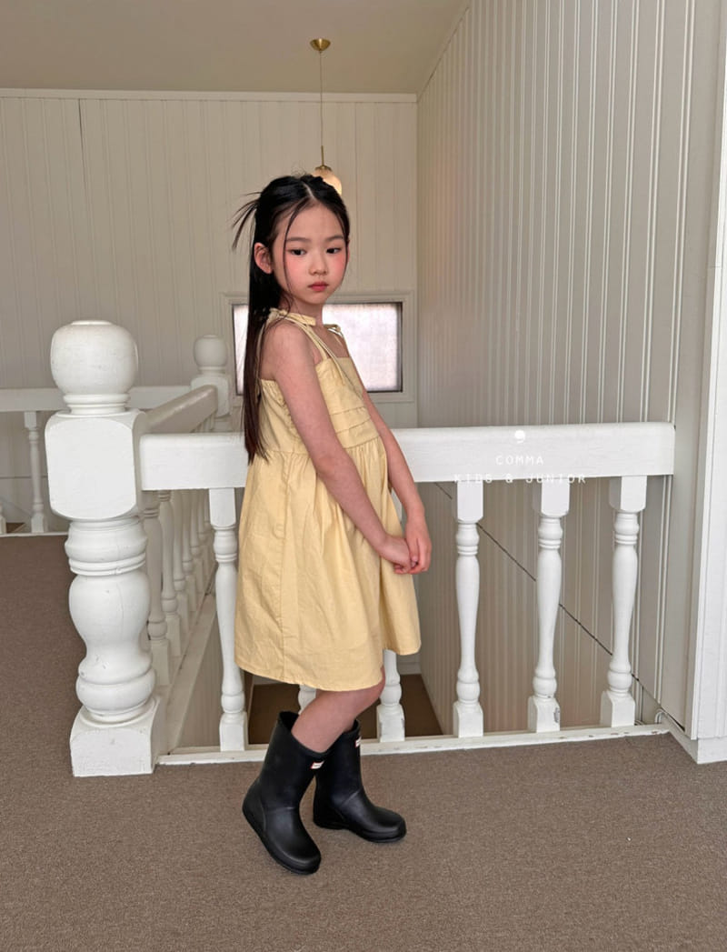 Comma - Korean Children Fashion - #kidsshorts - String One-Piece - 3