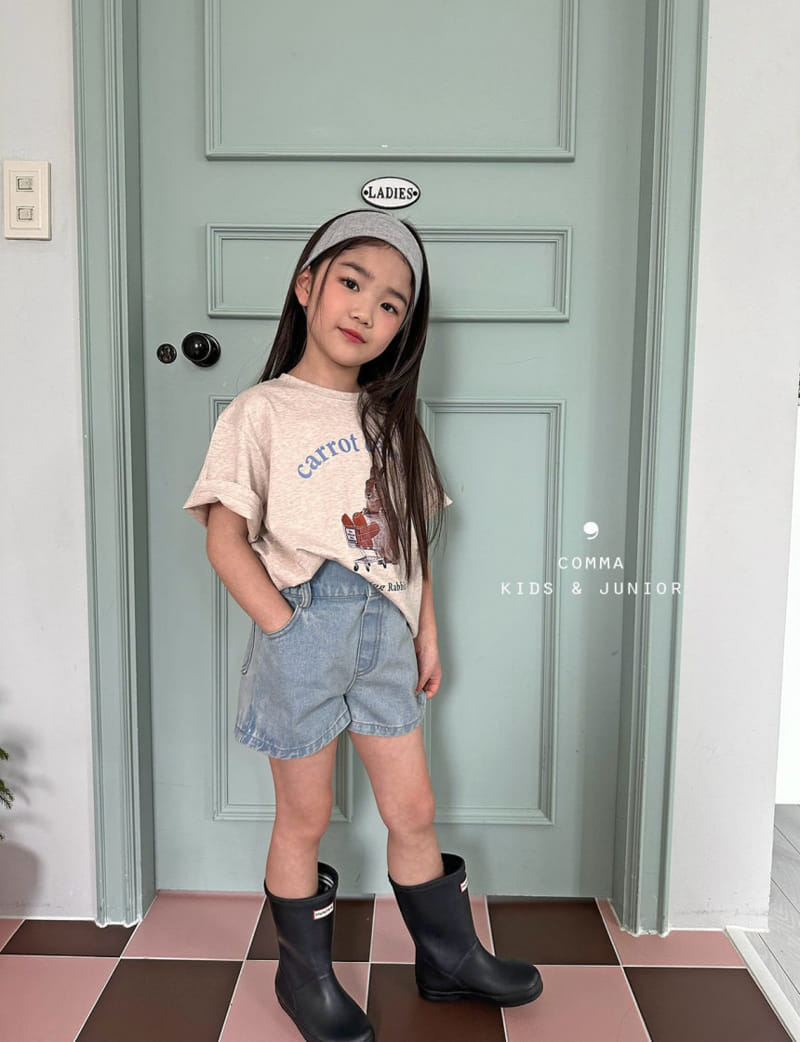 Comma - Korean Children Fashion - #kidsstore - Carrot Jensa Tee - 6