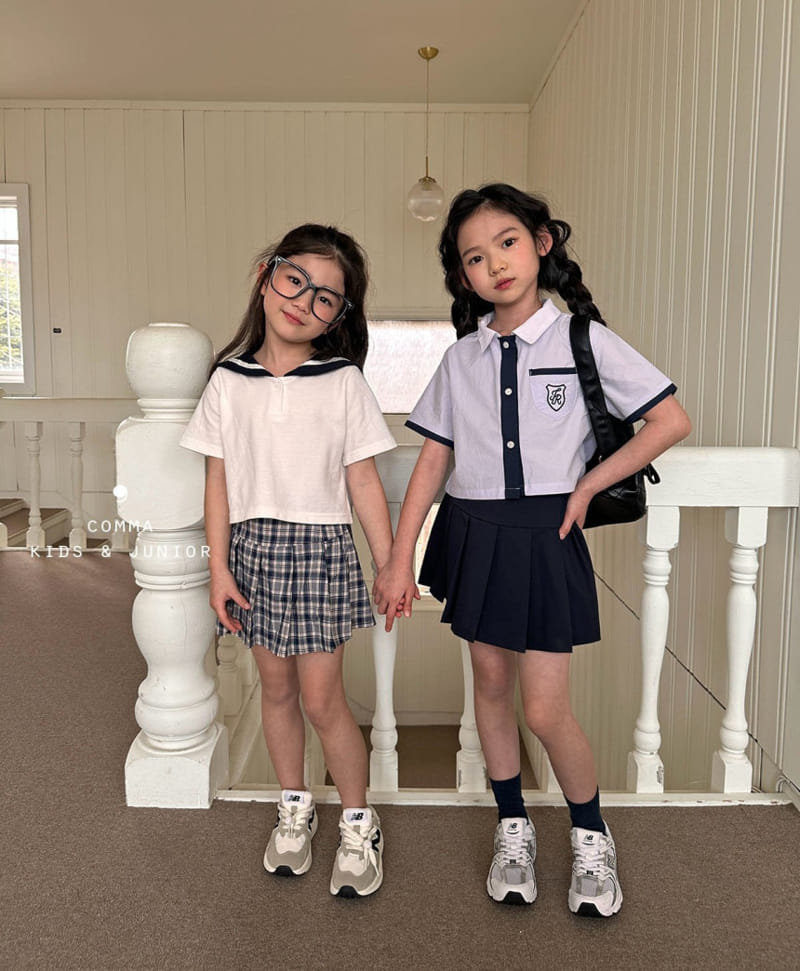 Comma - Korean Children Fashion - #kidsstore - Embroidery Shirt - 9
