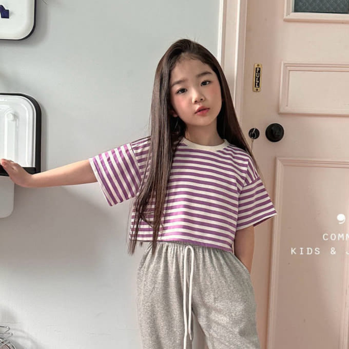 Comma - Korean Children Fashion - #kidsstore - ST Crop Tee