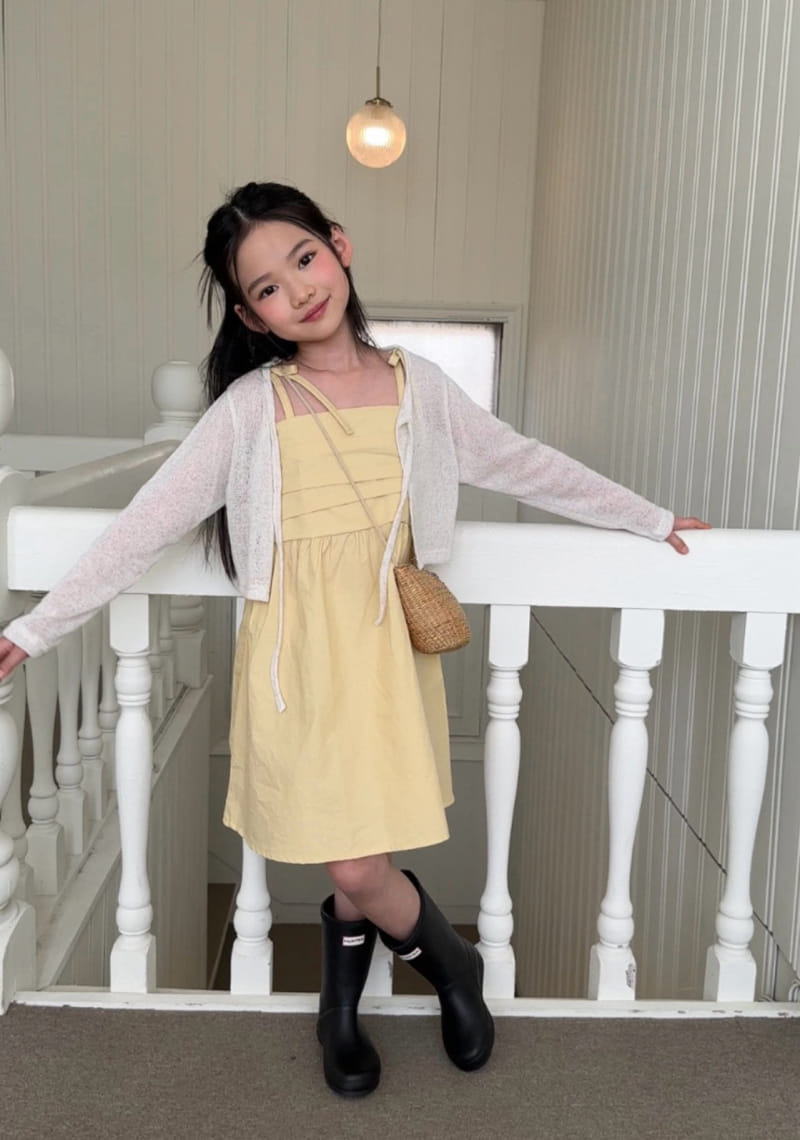 Comma - Korean Children Fashion - #kidzfashiontrend - Linen Summer Cardigan - 11