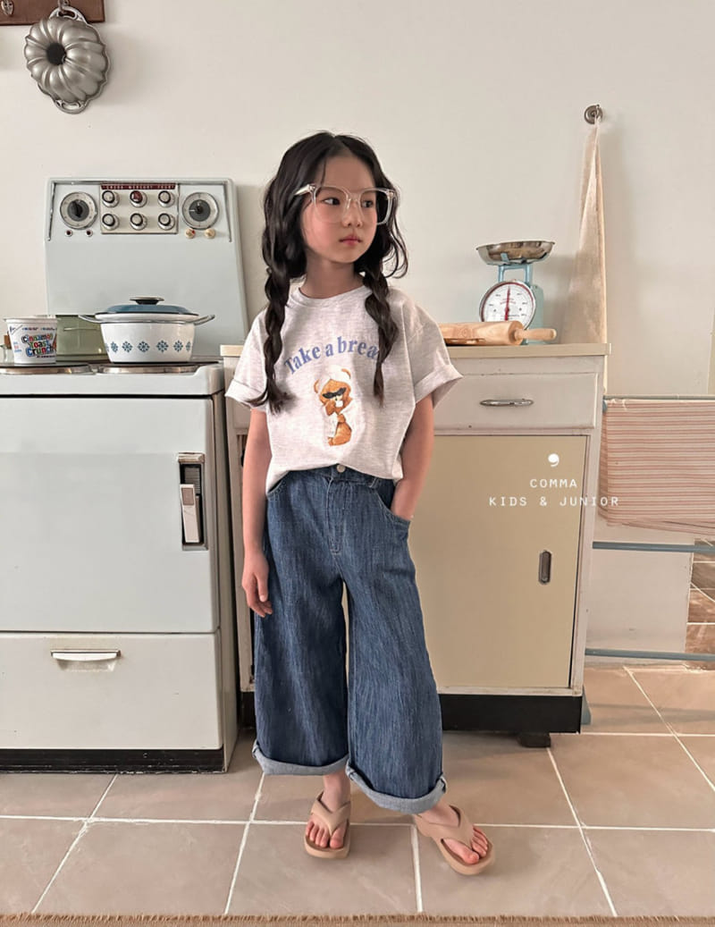 Comma - Korean Children Fashion - #kidzfashiontrend - Jensa Bear Tee - 6