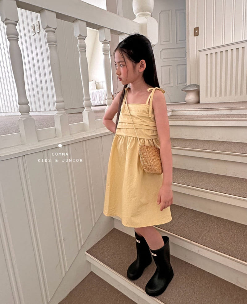 Comma - Korean Children Fashion - #kidzfashiontrend - String One-Piece - 5