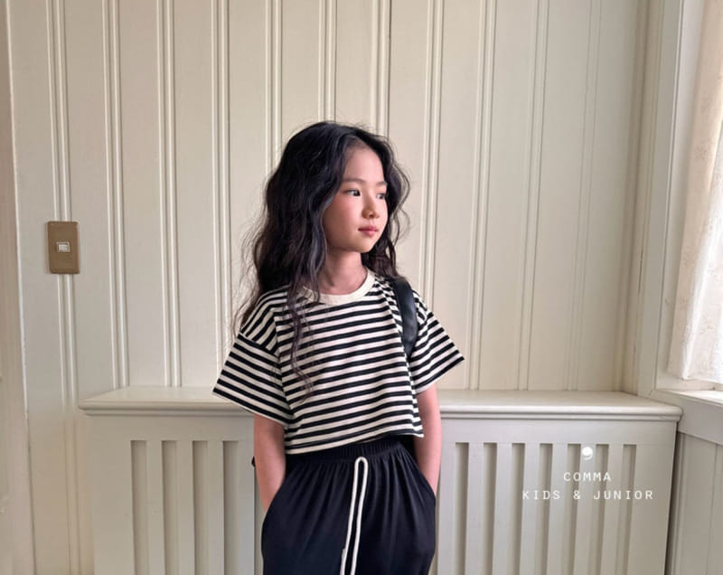 Comma - Korean Children Fashion - #kidzfashiontrend - ST Crop Tee - 2