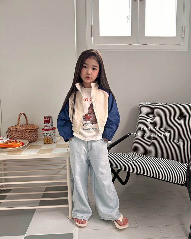 Comma - Korean Children Fashion - #littlefashionista - L Denim Pants - 8