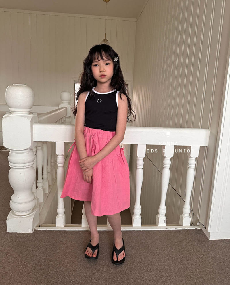 Comma - Korean Children Fashion - #magicofchildhood - Shirring Ribbon Skirt - 10