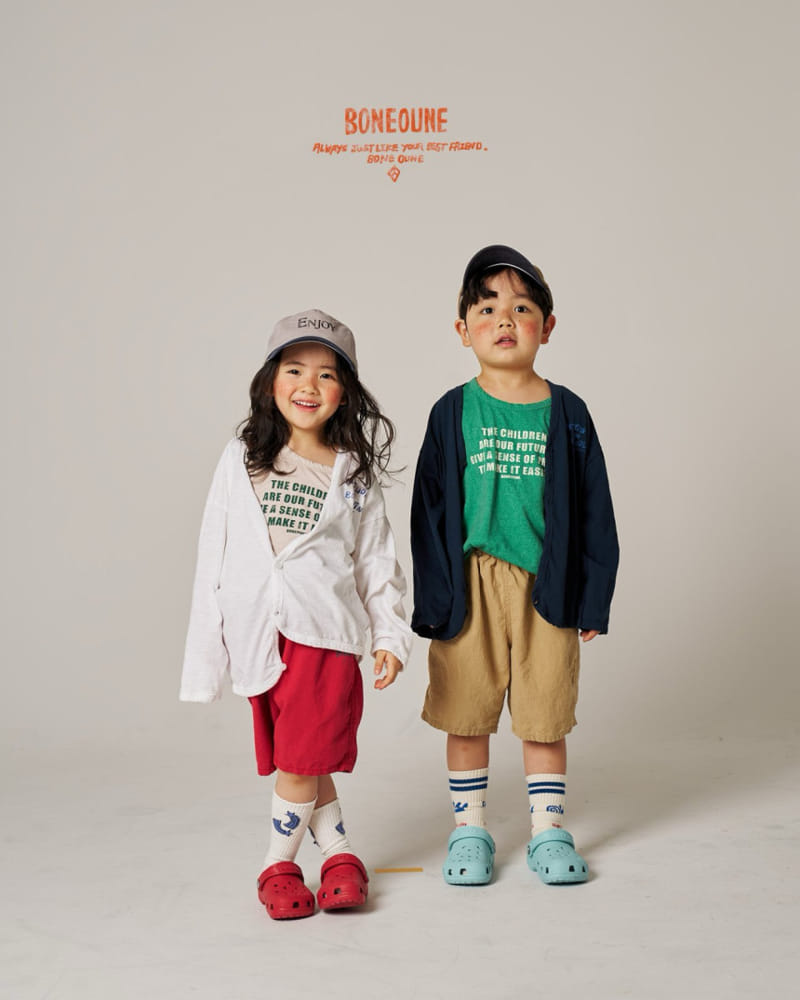 Comma - Korean Children Fashion - #magicofchildhood - Children Non Sleeve Tee - 2