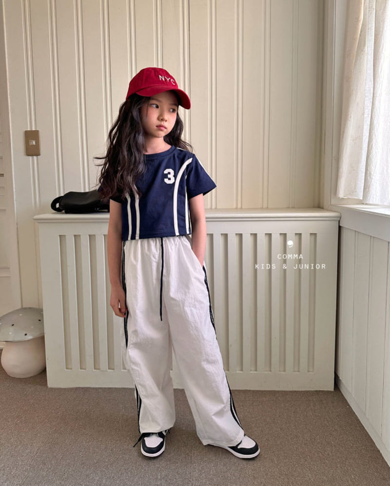 Comma - Korean Children Fashion - #magicofchildhood - 3 Two Line Tee - 5